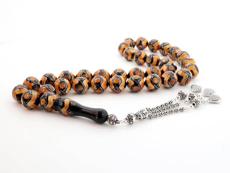 Picasso Stone 6mm Rosary Beads Prayer- Gift Islamic